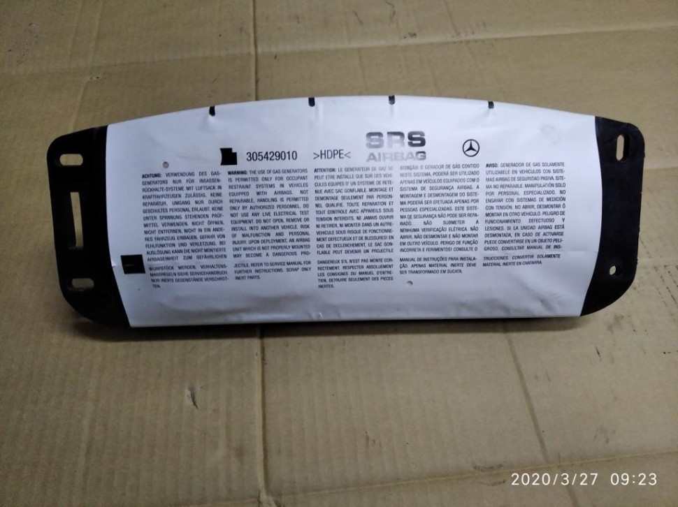 Подушка безопасности пасажирская MERCEDES-BENZ C-класс W204/S204/С204 рестайлинг (2011 - 2015) фото 1 — Разборка Мерседес