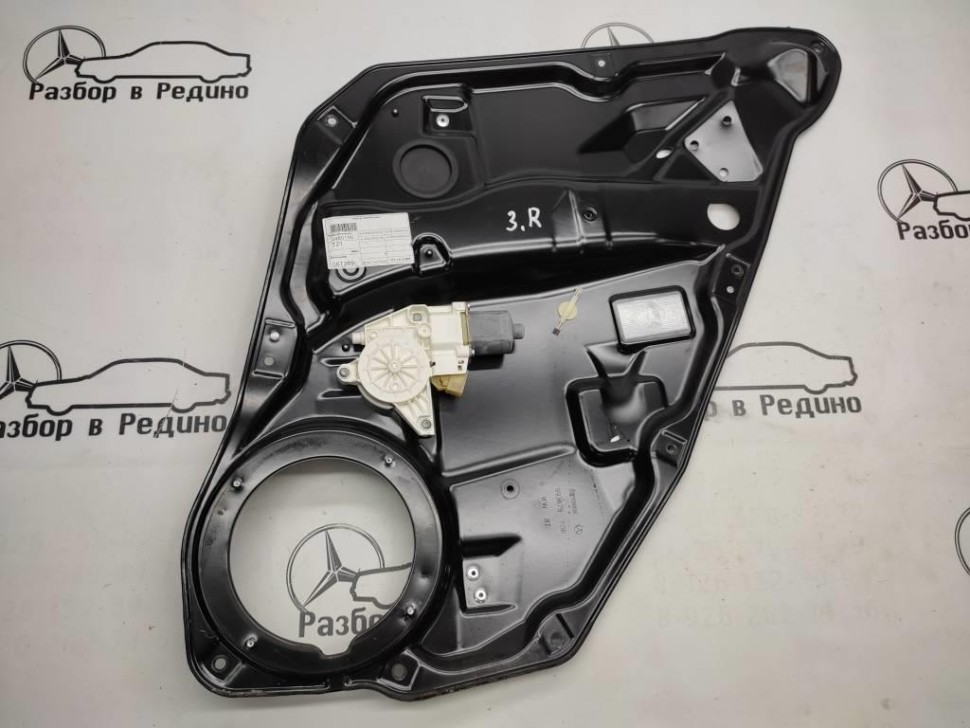 Стеклоподъемник задний правый MERCEDES-BENZ M-класс W164 рестайлинг (2008 - 2011) фото 1 — Разборка Мерседес