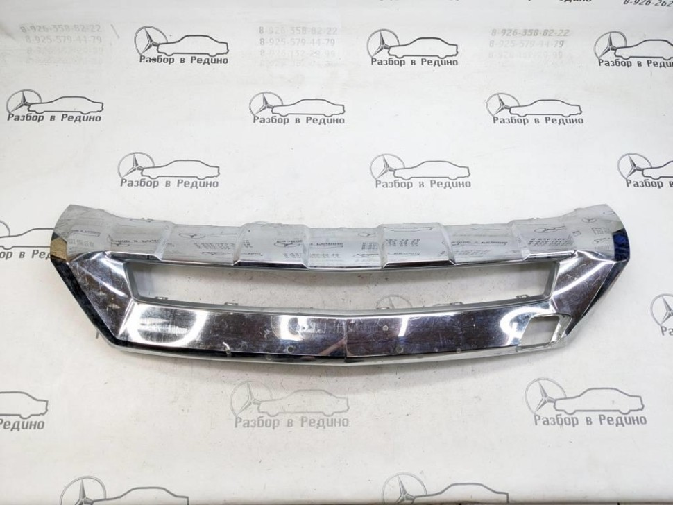Хром переднего бампера MERCEDES-BENZ M-класс W166 (2011 - 2015) фото 1 — Разборка Мерседес