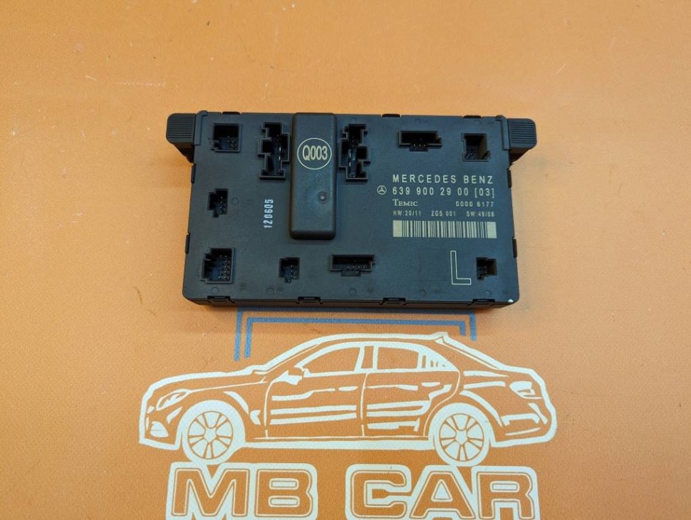 Блок двери MERCEDES-BENZ V-class W639 фото 1 — Разборка Мерседес