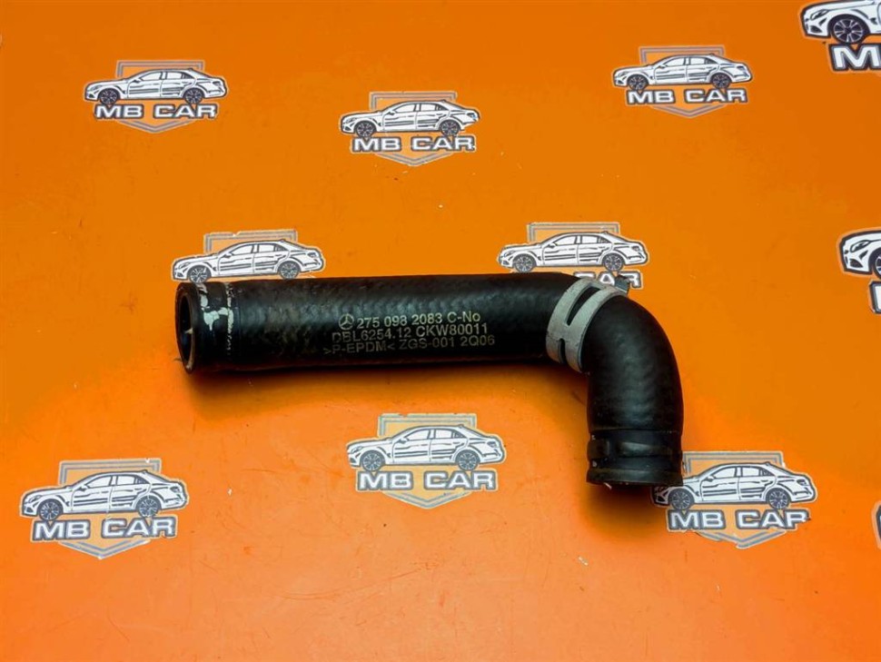 Патрубок ОЖ MERCEDES-BENZ S-класс W221 рестайлинг (2009 - 2013) фото 1 — Разборка Мерседес