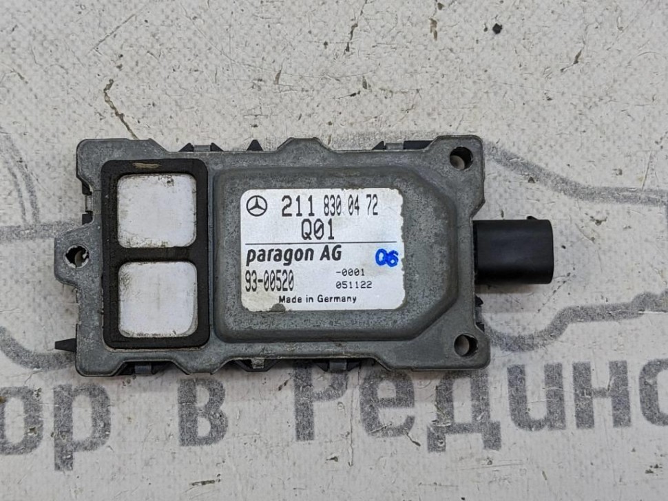Датчик качества воздуха MERCEDES-BENZ S-класс W221 (2005 - 2009) фото 1 — Разборка Мерседес