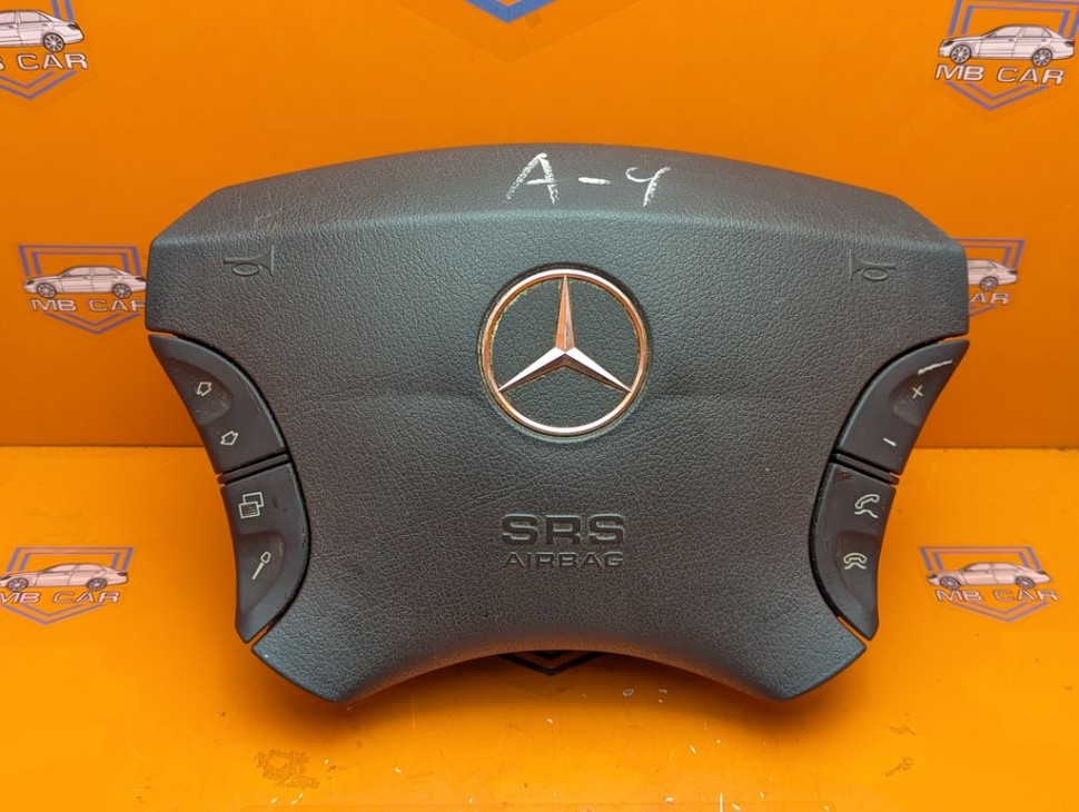 Подушка безопасности в руль MERCEDES-BENZ S-класс W220 рестайлинг (2002 - 2005) S 320 CDI 3.2 AT (204 л.с.) фото 1 &mdash; Разборка Мерседес