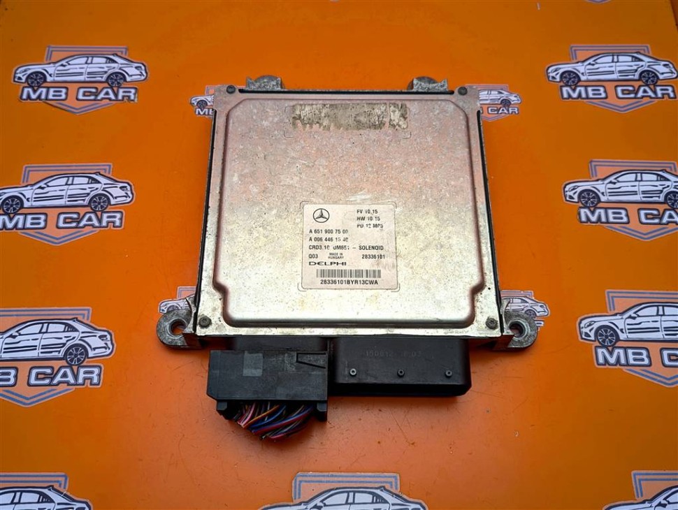 Блок управления двигателем MERCEDES-BENZ C-класс W204/S204 (2006 - 2011) фото 1 — Разборка Мерседес