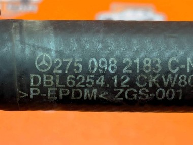 Патрубок ОЖ MERCEDES-BENZ S-класс W221 рестайлинг (2009 - 2013) — Разборка Мерседес