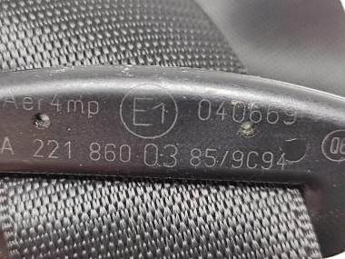 Ремень безопасности задний левый MERCEDES-BENZ S-класс W221 (2005 - 2009) — Разборка Мерседес