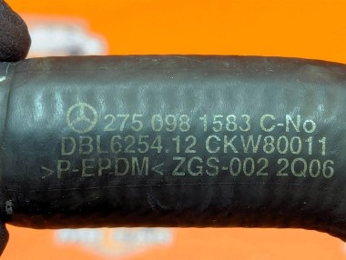 Патрубок ОЖ MERCEDES-BENZ S-класс W221 рестайлинг (2009 - 2013) — Разборка Мерседес