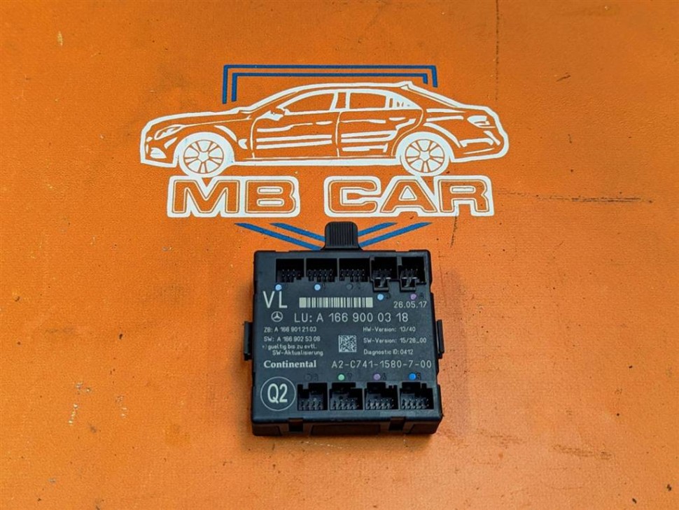 Блок двери MERCEDES-BENZ GLE-класс AMG W166 (2015 - 2019) фото 1 — Разборка Мерседес