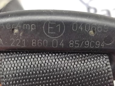 Ремень безопасности задний правый MERCEDES-BENZ S-класс W221 (2005 - 2009) — Разборка Мерседес