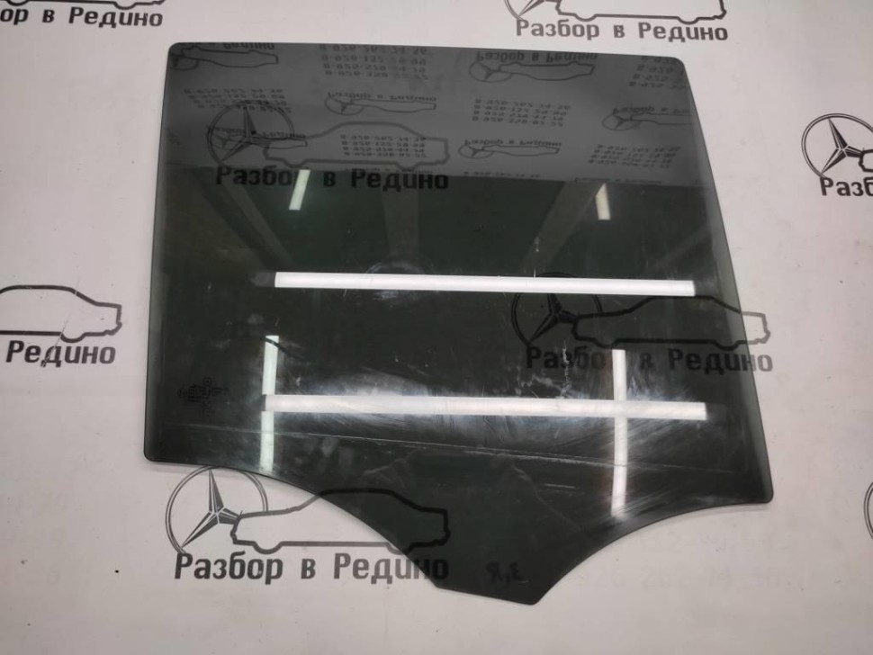 Стекло заднее правое MERCEDES-BENZ M-класс W164 рестайлинг (2008 - 2011) фото 1 — Разборка Мерседес