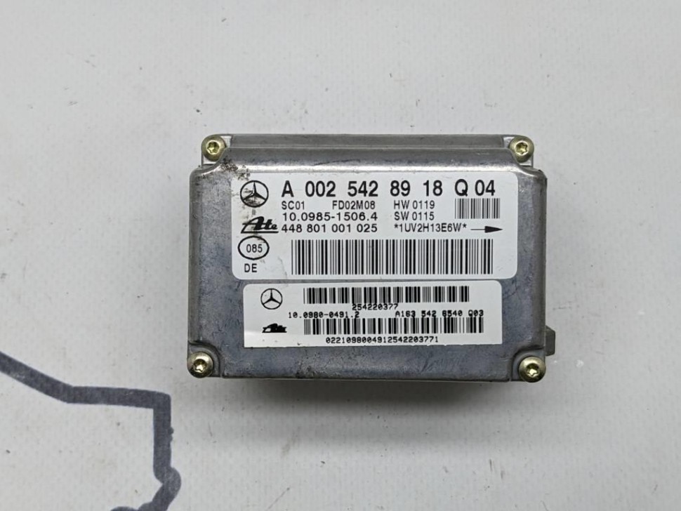 Датчик поперечного ускорения MERCEDES-BENZ M-класс W163 рестайлинг (2001 - 2005) фото 1 — Разборка Мерседес