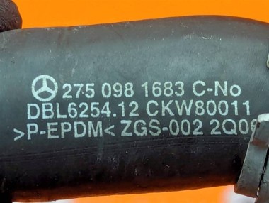 Патрубок ОЖ MERCEDES-BENZ S-класс W221 рестайлинг (2009 - 2013) — Разборка Мерседес