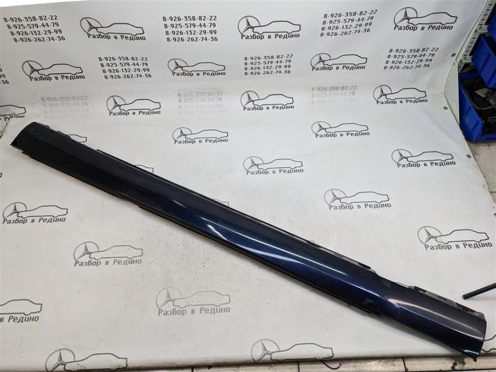 Порог пластиковый левый MERCEDES-BENZ C-класс W203/S203/CL203 (2000 - 2004) фото 1 — Разборка Мерседес