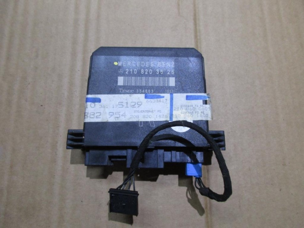 Блок двери MERCEDES-BENZ E-класс W210/S210 (1995 - 1999) фото 1 — Разборка Мерседес