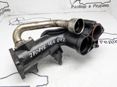 Патрубок впускного коллектора MERCEDES-BENZ M-класс W164 (2005 - 2008) — Разборка Мерседес