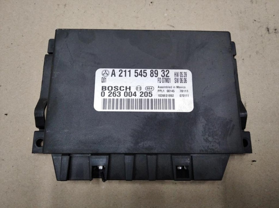 Блок парктроников MERCEDES-BENZ E-класс W211/S211 рестайлинг (2006 - 2009) фото 1 — Разборка Мерседес