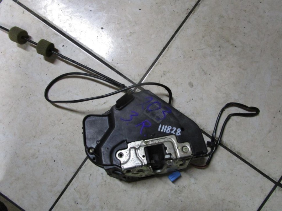 Замок двери задней правой MERCEDES-BENZ C-класс W203/S203/CL203 (2000 - 2004) фото 1 — Разборка Мерседес