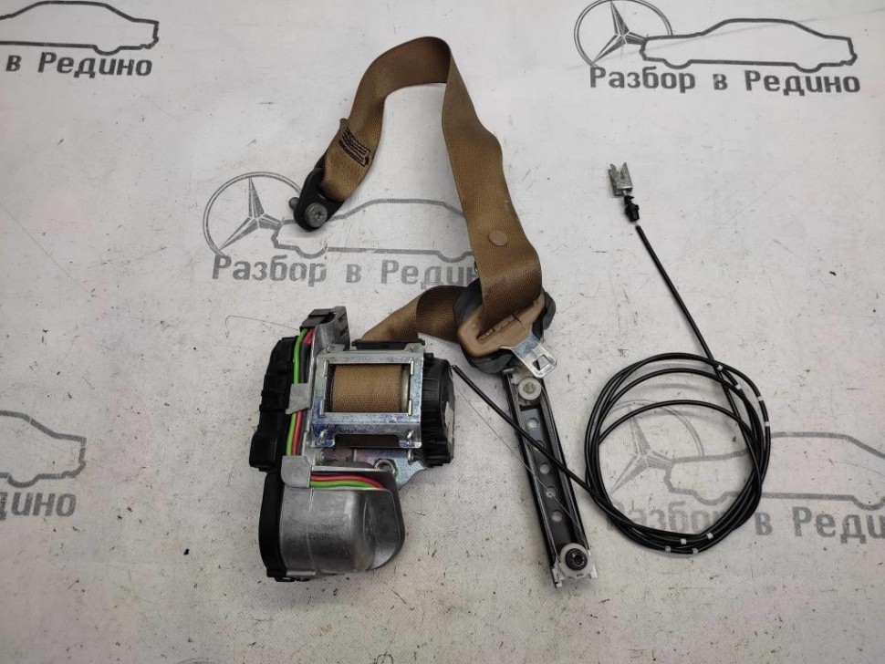 Ремень безопасности передний левый MERCEDES-BENZ S-класс W221 (2005 - 2009) фото 1 — Разборка Мерседес