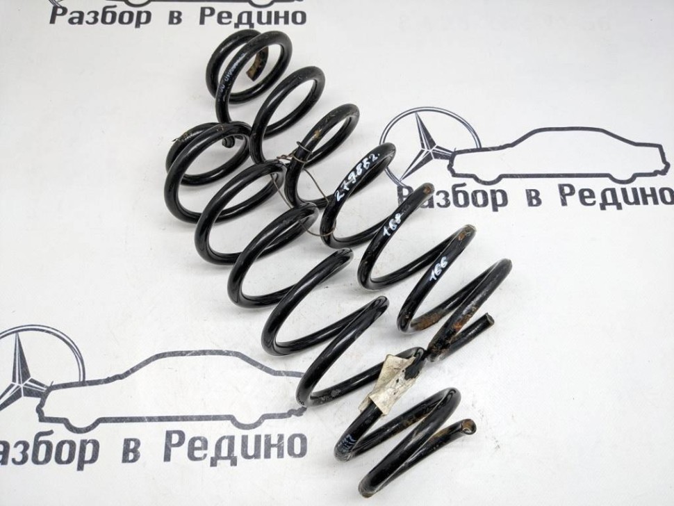 Пружина задняя MERCEDES-BENZ A-класс W168 рестайлинг (2001 - 2004) фото 1 — Разборка Мерседес