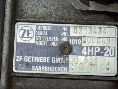 АКПП 4HP20 MERCEDES-BENZ Vito W638 (1996 - 2003) — Разборка Мерседес