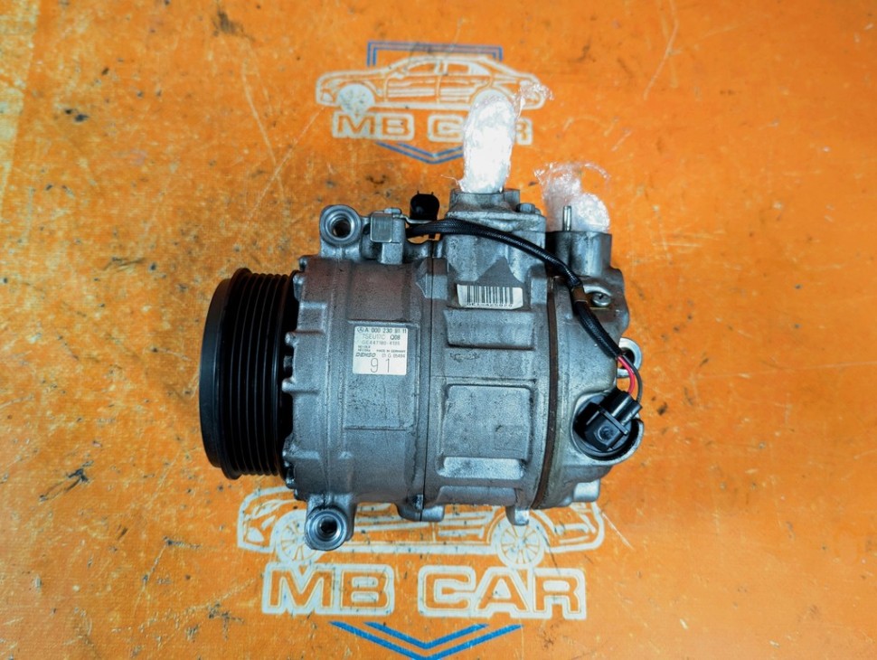 Компрессор кондиционера MERCEDES-BENZ S-класс W220 рестайлинг (2002 - 2005) фото 1 &mdash; Разборка Мерседес