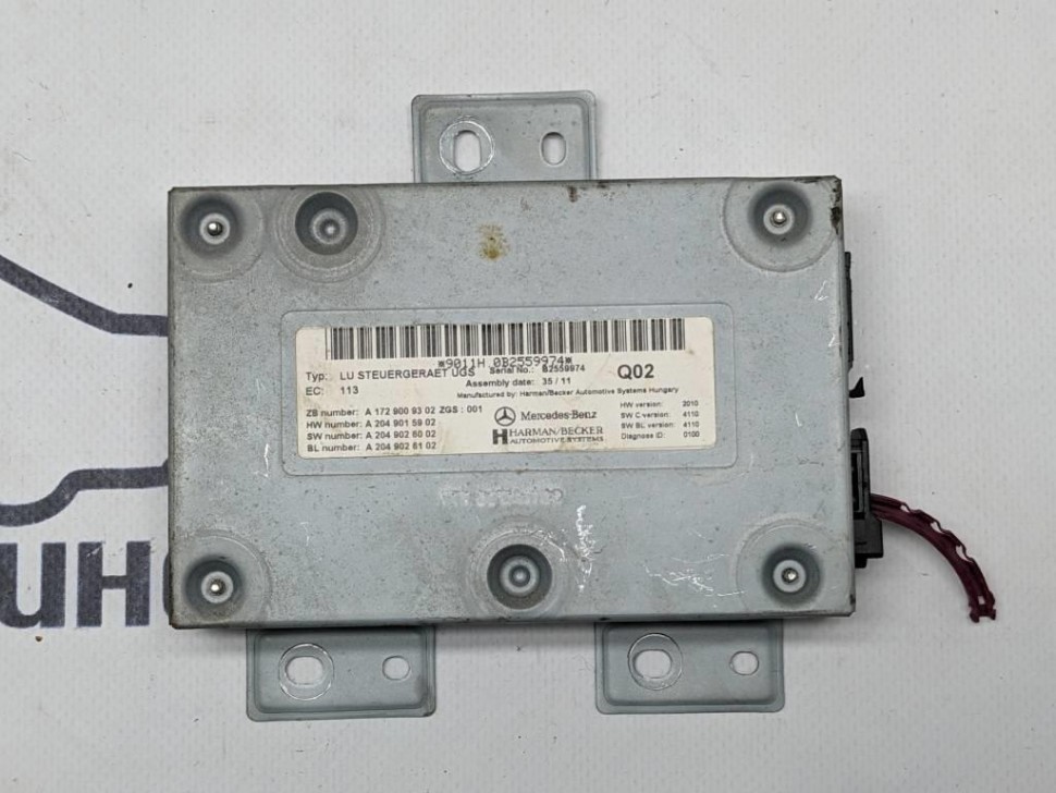 Блок мультимедиа MERCEDES-BENZ S-класс W221 рестайлинг (2009 - 2013) фото 1 — Разборка Мерседес