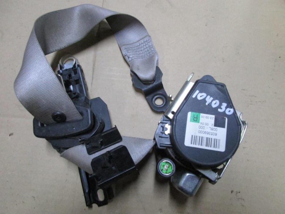 Ремень безопасности передний правый MERCEDES-BENZ E-класс W211/S211 (2002 - 2006) фото 1 — Разборка Мерседес