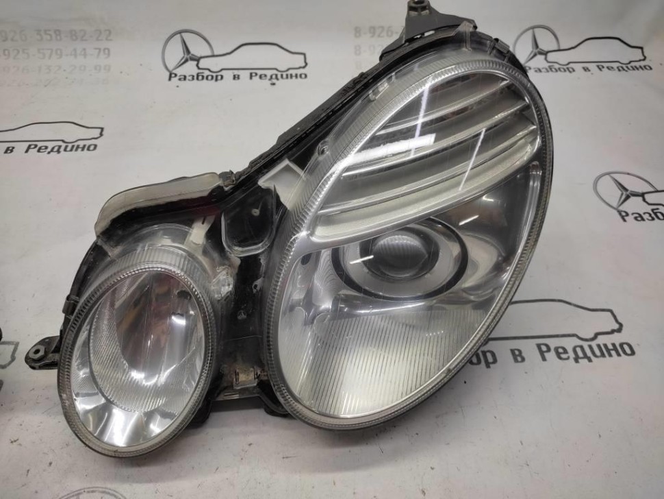 Фара левая MERCEDES-BENZ E-класс W211/S211 рестайлинг (2006 - 2009) фото 1 — Разборка Мерседес