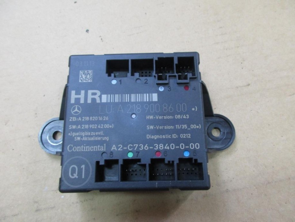 Блок двери MERCEDES-BENZ E-класс W212/S212/C207/A207 рестайлинг (2013 - 2016) фото 1 — Разборка Мерседес