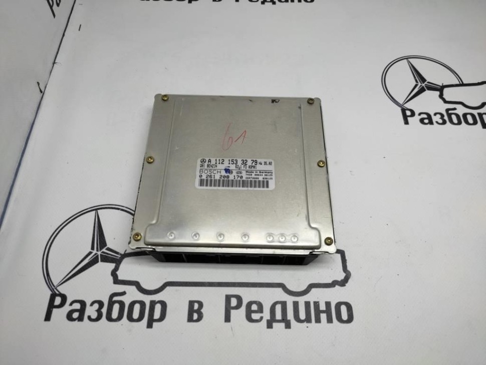 Блок управления двигателем MERCEDES-BENZ M-класс W163 рестайлинг (2001 - 2005) фото 1 — Разборка Мерседес