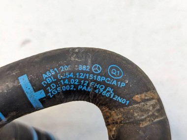 Патрубок ОЖ MERCEDES-BENZ GLC-класс X253 (2015 - 2019) — Разборка Мерседес