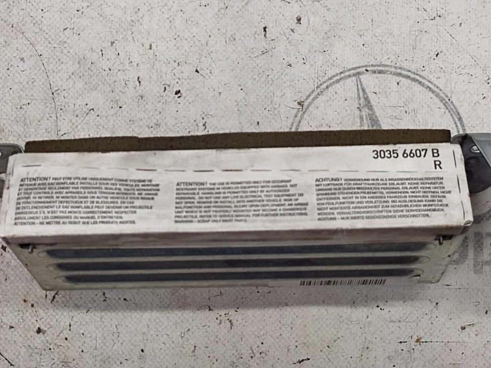 Подушка безопасности дверная MERCEDES-BENZ S-класс W221 (2005 - 2009) фото 1 — Разборка Мерседес