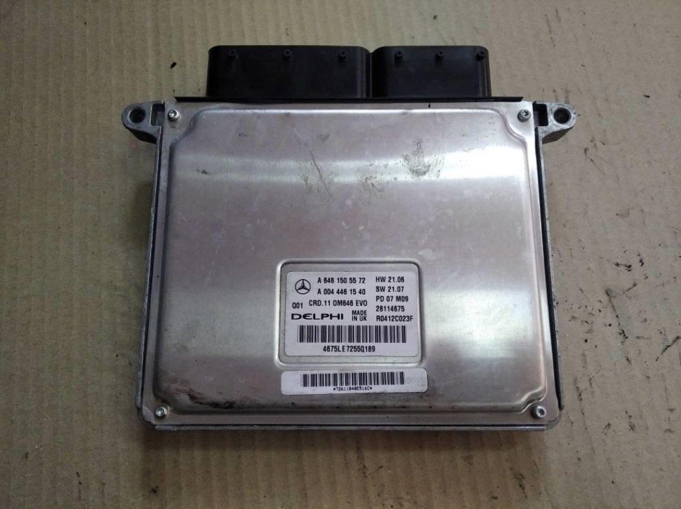 Блок управления двигателем MERCEDES-BENZ E-класс W211/S211 рестайлинг (2006 - 2009) фото 1 — Разборка Мерседес