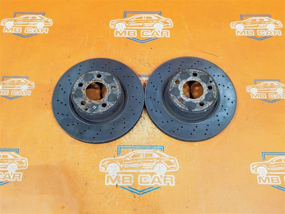 Диски тормозные перед MERCEDES-BENZ S-класс W220 рестайлинг (2002 - 2005) фото 1 — Разборка Мерседес