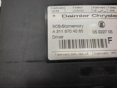 Блок сидений MERCEDES-BENZ M-класс W164 рестайлинг (2008 - 2011) — Разборка Мерседес