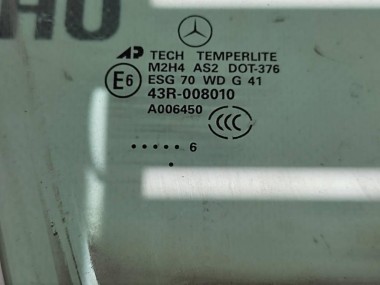 Стекло переднее правое MERCEDES-BENZ M-класс W164 (2005 - 2008) — Разборка Мерседес