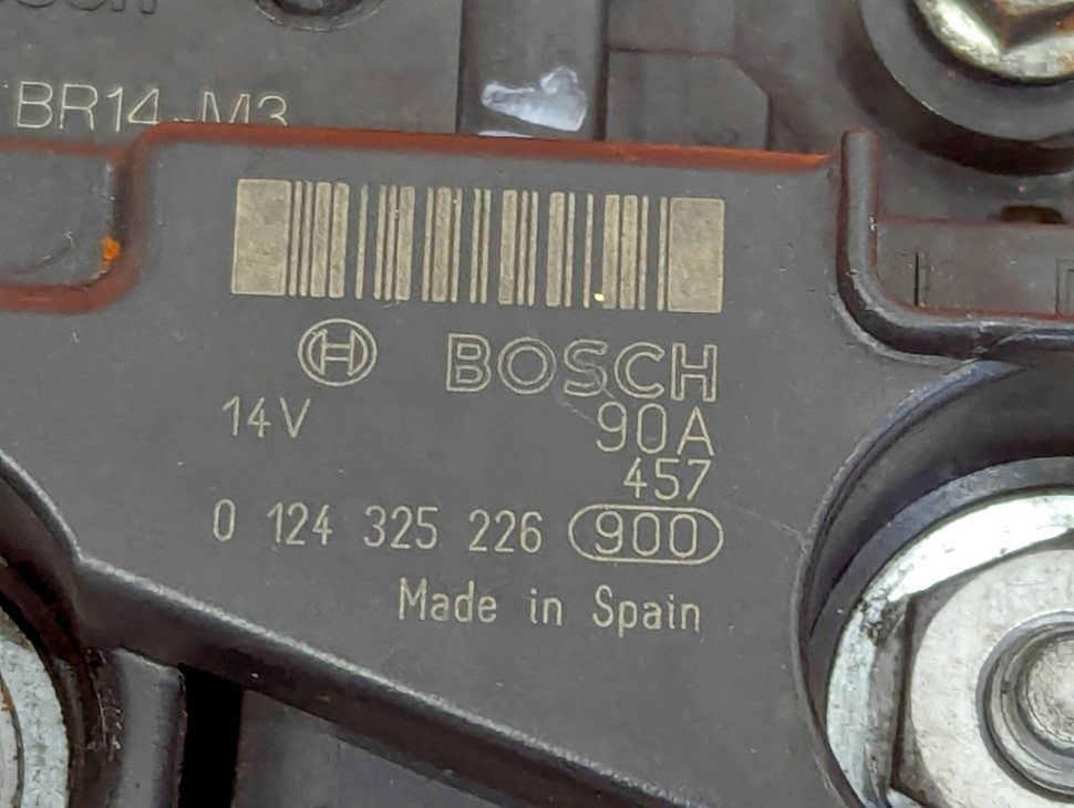 0124325226 Генератор MERCEDES-BENZ E-класс W124/S124/C124/A124 (1984 ...