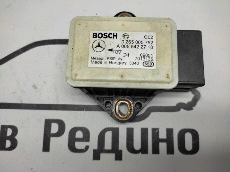 Датчик поперечного ускорения MERCEDES-BENZ CLS-класс C219 (2004 - 2008) фото 1 — Разборка Мерседес