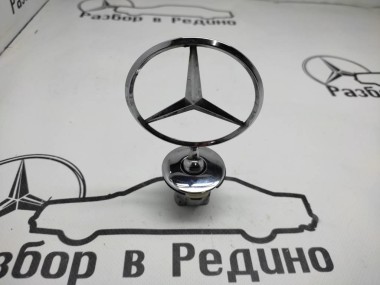 Эмблема капота MERCEDES-BENZ S-класс W222/C217/A217 рестайлинг (2017 - 2020) — Разборка Мерседес