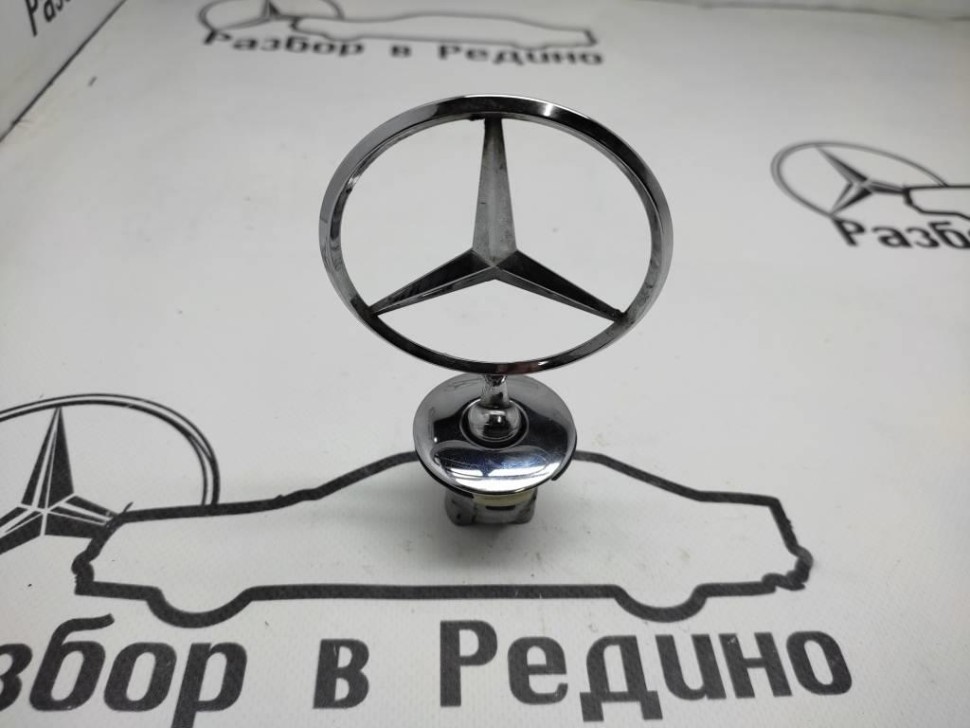 Эмблема капота MERCEDES-BENZ S-класс W222/C217/A217 рестайлинг (2017 - 2020) фото 1 — Разборка Мерседес