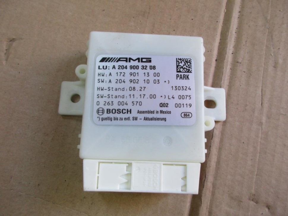 Блок парктроников MERCEDES-BENZ C-класс AMG W204/S204/С204 рестайлинг (2011 - 2015) фото 1 — Разборка Мерседес