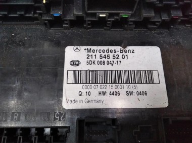 Блок SAM задний MERCEDES-BENZ E-класс W211/S211 рестайлинг (2006 - 2009) — Разборка Мерседес