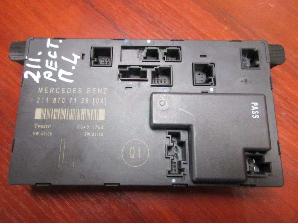 Блок двери MERCEDES-BENZ E-класс W211/S211 рестайлинг (2006 - 2009) фото 1 — Разборка Мерседес