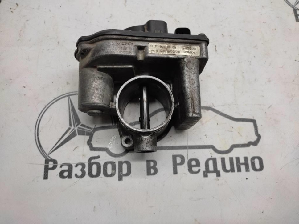 Дроссельная заслонка MERCEDES-BENZ CLK-класс C208/W208 (1997 - 2000) фото 1 — Разборка Мерседес