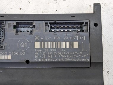 Блок сидений MERCEDES-BENZ S-класс W221 (2005 - 2009) — Разборка Мерседес