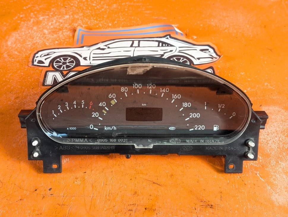 Щиток приборов MERCEDES-BENZ A-класс W168 (1997 - 2001) фото 1 &mdash; Разборка Мерседес