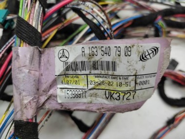 Проводка потолочная MERCEDES-BENZ M-класс W163 рестайлинг (2001 - 2005) — Разборка Мерседес