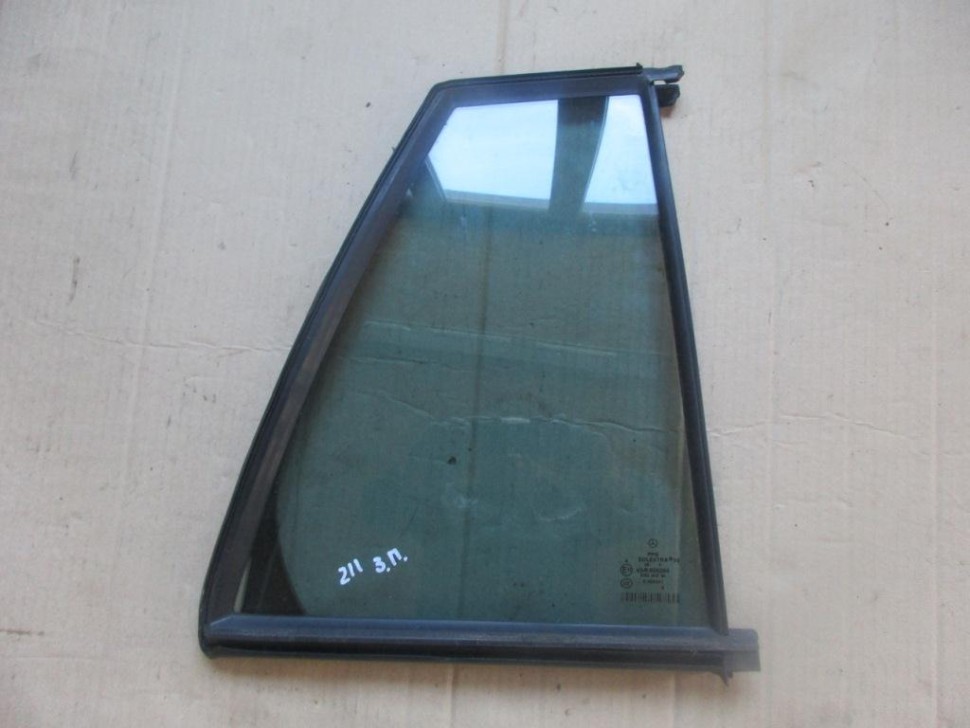 Стекло заднее правое MERCEDES-BENZ E-класс W211/S211 (2002 - 2006) фото 1 — Разборка Мерседес