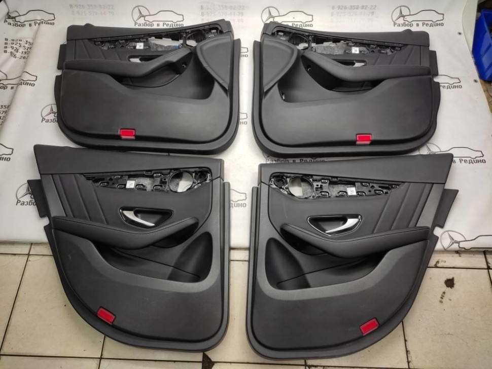 Карта двери передняя левая MERCEDES-BENZ GLC-класс X253 (2015 - 2019) фото 1 — Разборка Мерседес