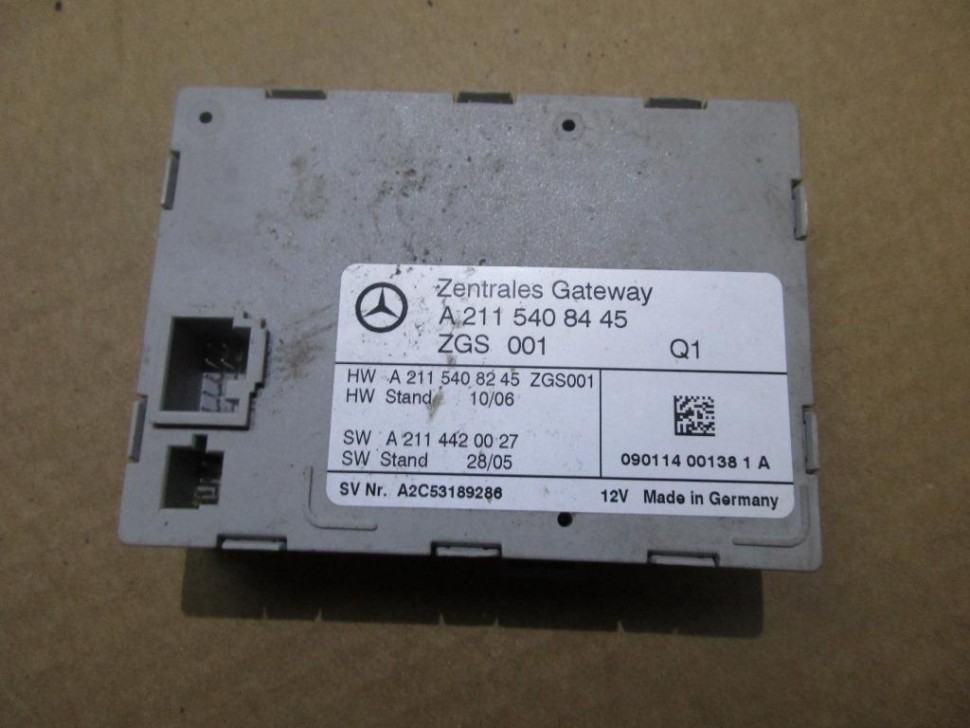 Блок ZGW CGW MERCEDES-BENZ CLS-класс C219 рестайлинг (2008 - 2010) фото 1 — Разборка Мерседес